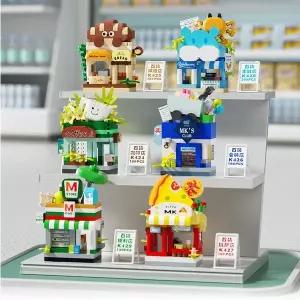 [퍼즐피플]나노블럭 미니 세컨드 스트리트 6종 세트 1155조각(PCS)