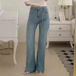 [릴룸]찰랑찰랑 아이스 부츠컷 스판 데님팬츠