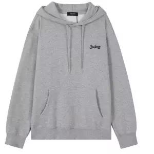 [버커루]공용 C/P 로고 기본후두 티셔츠 M/GREY_US