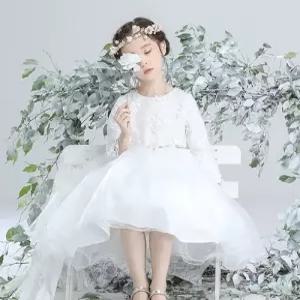 팜므 유아 여아 주니어 로코코언발 드레스