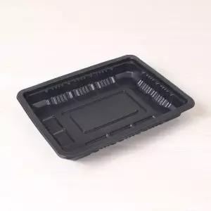 고품질 PP실링용기 JH 23183 (69호) 블랙 600개 포장용기 23185 23189 (WCD1942)