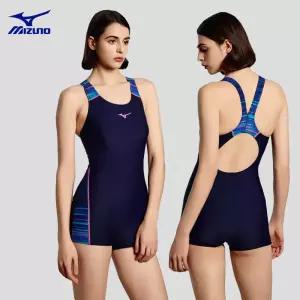 미즈노 여성 민소매 3부 반바지 원피스 수영복 체형보정 커버 해변 실내 N2CAC327