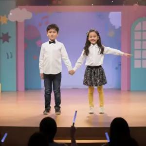 아동 화이트 긴팔 셔츠 결혼식 무대복장 정장 남방 노타이 넥타이별도