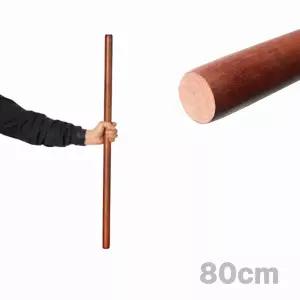 박달나무 운동봉 80cm ( 나무 스트레칭봉 홈트 필라테스 원목 요가봉 스트레칭바 마사지 밀대 )