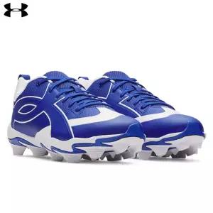 언더아머 UA 리드오프 아이콘 RM 야구 포인트화 블루 6010138 400