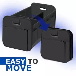 미호코리아 대용량 접이식 자동차 트렁크 정리함 수납함 튼튼한 칸막이 분리형 더 이상 트렁크에서 짐 찾느라 헤매지 마세요