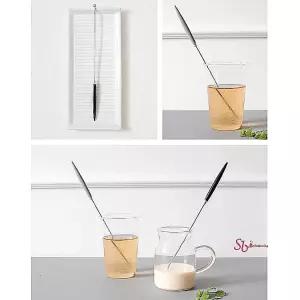 티스푼 테이블 롱티스푼 롱스푼 커피 손잡이 머들러 긴티 예쁜 이쁜 긴커피 숟가락 국산 수저 차숟가락wxy1