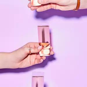 크로스노 위스키잔 퍼팩트서브 보드라 60M 2개 양주 샷 스트레이트 핸드메이드 크리스탈