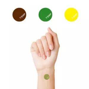 체온 체크 스티커 발열 열 체크 측정 스티커 20p