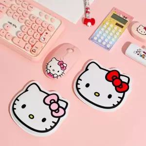 헬로키티 키보드 마우스 손목보호 쿠션