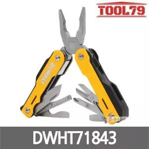 디월트 DWHT71843 멀티툴 16가지 다목적툴 맥가이버칼 M16 가위 오프너 와이어 스트립퍼