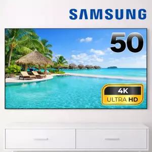 삼성 50인치 25년형 스마트 크리스탈 4K UHD LED TV 50U7900 스탠드 벽걸이