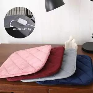 [룽스]usb 전기방석 전기 온열 발열 방석 강아지 1인용