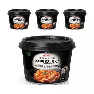CJ 흑백요리사 술빚는 윤주모 마라로제 떡볶이 175g, 4개