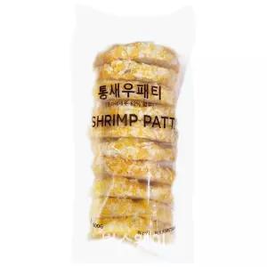 통살새우패티 800g (10개입) /새우버거 햄버거 햄버거패티 
