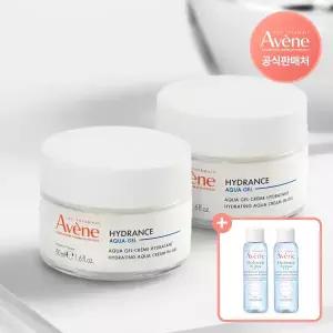 아벤느 이드랑스 아쿠아 크림 인 젤 50ml 2개+에센스인 로션 25ml 2개 추가증정