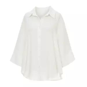 [티뷰] 카라루즈핏7부블라우스_V6A-CBL012