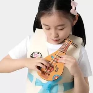 [민화샵] 전통 악기 당비파 만들기 봄 미술 만들기 키트 음악 교구 세트 악기 장난감