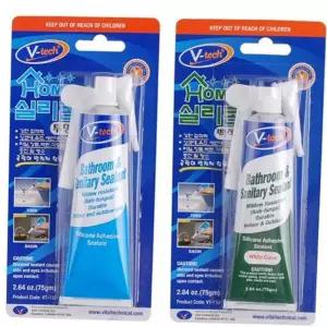 타일 실리콘 다용도 튜브형 곰팡이 욕실 실리콘 방지 투명 강력 주방 문틀 틈새 실링