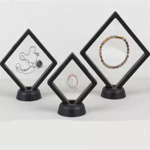 한울숨 액자형 투명필름 악세사리케이스 투명보관함 쥬얼리진열함 굿즈진열케이스