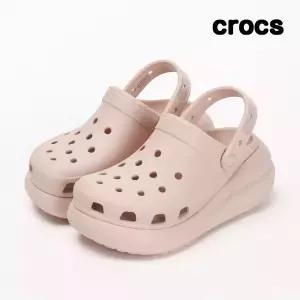 크록스 클래식 크러쉬 클로그 성인 샌들 콰츠 207521-6UR