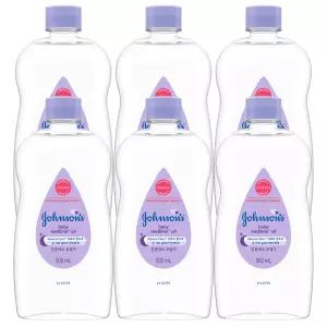 존슨즈베이비오일 존슨즈베드타임오일 500ml 6개
