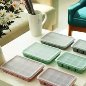 얼음통 파스텔 실리콘 아이스 트레이 얼음틀 12_15