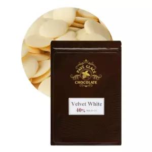 아트박스/파베글라스 커버춰 화이트초콜릿 벨벳 40 100g