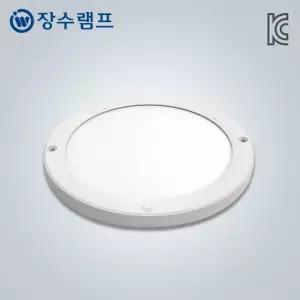 장수램프 LED 원형 센서등 엣지 8인치 20W 현관 베란다 계단 조명