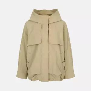 나이스클랍 밑단스트링 반후드점퍼 A242PWU409