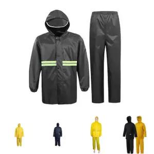 방수 레인코트 작업 오토바이 라이더 배달용 우비세트/우비/남성/우의/비옷/바이크/자전거/캠핑용/캠핑