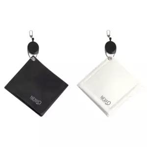 [골드스마일]휴대용 골프 공 클럽 핸드 타올 타월 수건 릴클리너 포켓 캐디