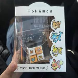 CU 이브이 키캡 키링 포켓몬 발렌타인 초콜릿 세트