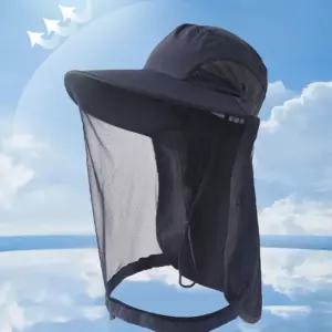 방충망 아웃도어 모자 트래킹 등산 캠핑 낚시 벌레 챙넓은 벌 날파리 농사 텃밭 와이드