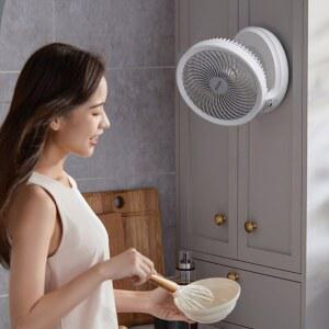 미니 벽걸이 선풍기 유핀 소형 흰색 C타입 벽걸이형 3in1 리모콘