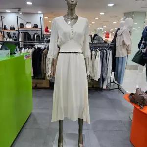 시슬리/애플아울렛/뉴치피 니트 허리 롱 원피스 SAOP31531