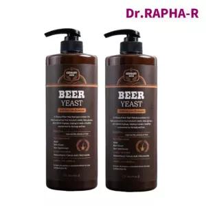 닥터라파알 독일 맥주효모 탈모 샴푸 비오틴 피톤치드향, 1L, 2개