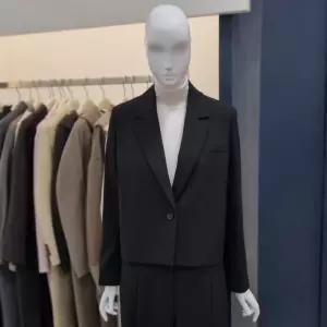 [나이스클랍]나이스클랍 세미 크롭 자켓 A261MWJ202_DG