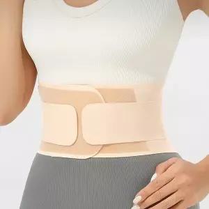 1mm 얇은 심리스 티안나는 속옷 데일리 허리보호대 복대 빅사이즈 복대 대 얇은