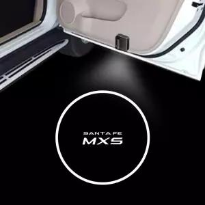 센서형 싼타페 MX5 LED도어라이트 2개1세트 도어빔 도어램프 공업사 자가정비 차량용