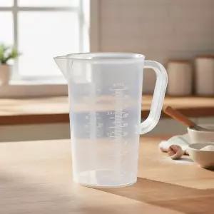 대용량 주방 계량컵 3000ml 베이킹 제빵 도구 V자형 입구 눈금컵