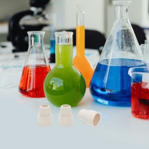 와인  식염수병용 고무 코르크 마개 10개 재사용 가능한 병 밀봉 플매트 카펫 러그 누출 방지 캡