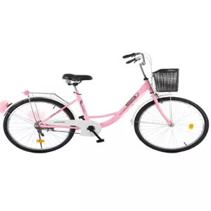 여자자전거 바구니 24인치 출퇴근 마트 클래식 도심형 주니어 여성자전거