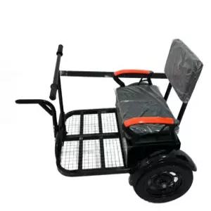 전기 트레일러 바이크 역삼륜 카트 웨건 화물 운반차 이동식 수레