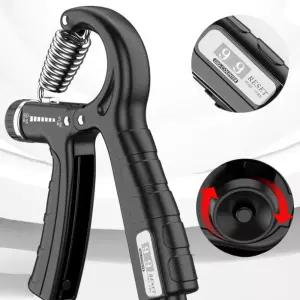 악력기 무소음 카운터형 강도조절 60kg 손운동기 전완근 운동기구 힘측정 가능