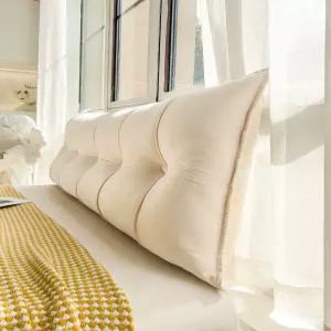 삼각 등받이쿠션 긴 등쿠션 소파 헤드쿠션 허리받침 대형 가정용 방석 쇼파