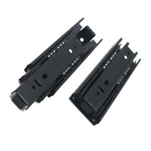 텔레스코픽 베어링 슬라이더 서랍 가구용 캐비닛 섹션 슬라이드 장착 러너 가정용 레일