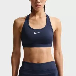 [국내매장] 나이키/여성브라/스우시 미디엄 서포트 스포츠 브라(DX6822-410)