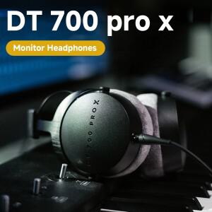 DT 700 PRO X 폐쇄형 스튜디오 모니터 헤드폰 (녹음, 믹싱, DJ, 팟캐스트용) 오버이어 유선