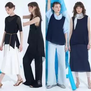 엘시크 뱃살커버 쉬폰 베스트 2종